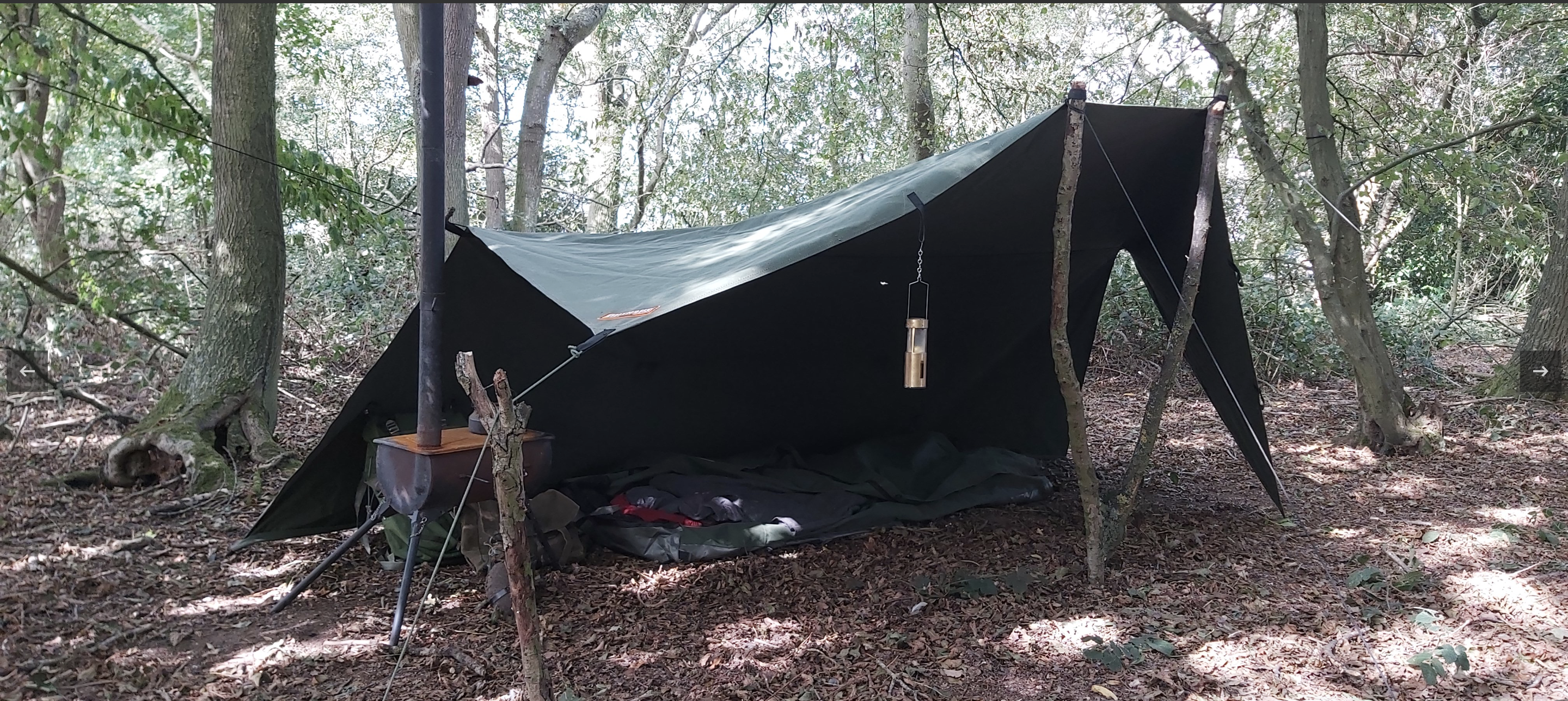 OUTHAUS HD Polycotton Winged Tarp
